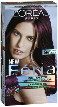 L Oreal Feria 36 Chocolate Cherry Deep Burgundy Brown 1 Each