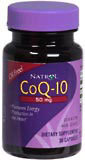 Natrol CoQ-10 50 mg Capsules  -  30 Caplets