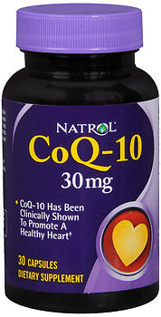 Natrol CoQ-10 30 mg Capsules  -  30 Caplets