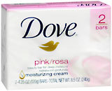 Dove Beauty Bars Pink 4.75 Ounces x 2 Pack