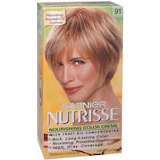 Garnier Nourishing Color Treatment with Fruit Oil Concentrates, Level 3 Permanent, Light Ash Blonde 91  - 1ea