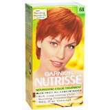 Garnier Nourishing Color Treatment with Fruit Oil Concentrates, Level 3 Permanent, Brilliant Copper 68  - 1ea
