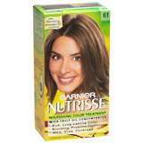 Garnier NutriColor Masque Creme Haircolor, Permanent, Light Ash Brown 61  - 1ea