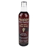 Avalon Clear Oatmeal Anti-Itch Body Spray - 8 OZ