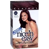 Nice 'n Easy Haircolor with Built-In Highlights, Level 3 Permanent, Natural Burgundy 113  - 1ea