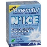 N'ICE Cough Suppressant, Powerful Peppermint  - 18ea