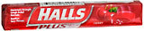 Halls Cough Suppressant with Medicine Center Drops, Cherry  - 18ea