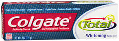 Colgate Total Toothpaste Plus Whitening Paste - 4.2 Ounces