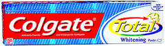 Colgate Total Toothpaste Plus Whitening Paste - 6 Ounces