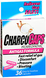 CharcoCaps Homeopathic Formula, Relief from Intestinal Gas, Natural Origin, Caplets  - 36ea