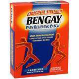 BenGay Pain Relieving Patch Large Size - 4 EA