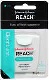 Reach Dental Floss, Waxed, Icy Spearmint  - 55yd