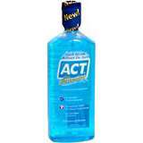 ACT Anticavity Fluoride Mouthwash Plus Freshening, Icy Cool Mint  - 18oz