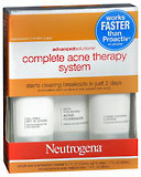 Neutrogena Advanced Solutions Complete Acne Therapy System  -  1 EA