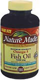Nature Made Fish Oil 1200 mg Softgels  -  180 Caplets