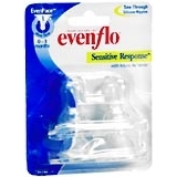 Evenflo Nipples Sensitive Response EvenPace 4-Pack Slow Flow - 4 EA