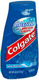 Colgate Max Fresh Toothpaste With Mini Breath Strips Cool Mint  -  4.6 OZ