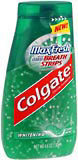 Colgate Max Fresh Toothpaste With Mini Breath Strips Clean Mint  -  4.6 OZ