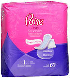 Poise Pads Extra Plus Absorbency - 60 EA