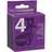 4 Play Lubricated Latex Condoms Touch - 1 EA image 0