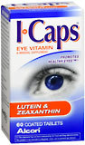 ICaps Lutein & Zeaxanthin Formula, Coated Tablets  - 60ea