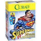 Curad Bandages Superman Assorted Sizes - 20 EA
