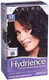 Hydrience Moisture-Lock Color Creme, Level 3 Permanent, Black 52  - 1ea