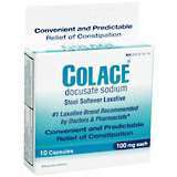 Colace Stool Softener, Capsules  - 10ea