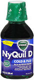 NyQuil D Cold & Flu Liquid Original Flavor - 10 OZ