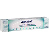 Aquafresh Toothpaste Whitening Tartar Protection - 6 Ounces