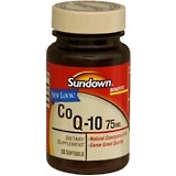 Sundown CoQ-10 75 mg Softgels - 30 Caps