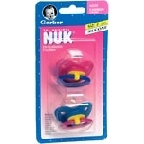 Nuk Pacifiers Orthodontic Silicone Size 2 Fashion Colors 2-Pack - 2 EA