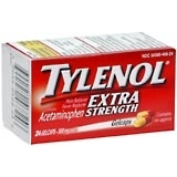 Tylenol Acetaminophen, Extra Strength, 500 mg, Gelcaps  - 24ea