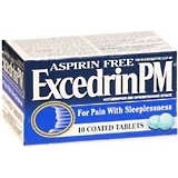 Excedrin PM Tablets Aspirin Free - 10 TB