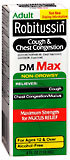 Robitussin DM Max Cough & Chest Congestion Liquid - 4 OZ
