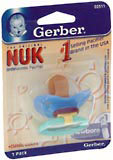 Nuk Pacifier Orthodontic Size 1 Classic Colors - 1 Each