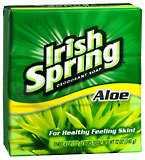 Irish Spring Deodorant Soap 3-Pack Aloe 3X4.5 Pack - 13.5 Ounces