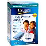 LifeSource Blood Pressure Monitor Advanced Inflation Sensor Medium Cuff UA-779V - 1 EA