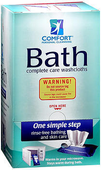 Comfort Bath Ultra-Thick Washcloths - 8 EA