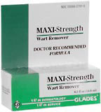 Glades Maxi-Strength Wart Remover  -  0.5 OZ