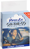 Vapor-Eze Refill Pads On-The-Go Menthol/Eucalyptus - 10 EA