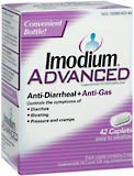 Imodium Advanced Caplets  -  42 Caplets