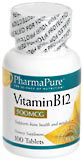 PharmaPure Vitamin B12 500 mcg Tablets  -  100 Tablets
