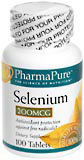 PharmaPure Selenium 200 mcg Tablets  -  100 Tablets