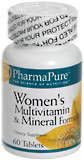 PharmaPure Women's Multivitamin and Mineral Formula Tablets  -  60 Tablets