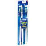 Oral-B Toothbrush, Regular 40, Soft 47, Super Value  - 2ea