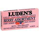 Luden's Throat Drops, Berry Assortment  - 14ea