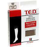 T.E.D. Anti-Embolism Stockings, X-Large-Regular, Beige, Knee Length Closed Toe  - 1ea