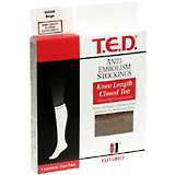 T.E.D. Anti-Embolism Stockings, X-Large, Extra Length, Beige, Knee Length, Closed Toe  - 1ea