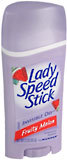 Lady Speed Stick Anti-Perspirant Deodorant Invisible Dry Fruity Melon - 2.3 OZ